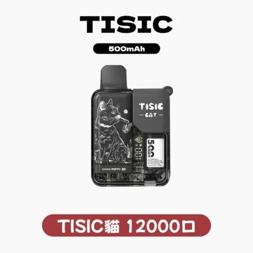 TISIC12000口拋棄式電子煙-黑騎士系列