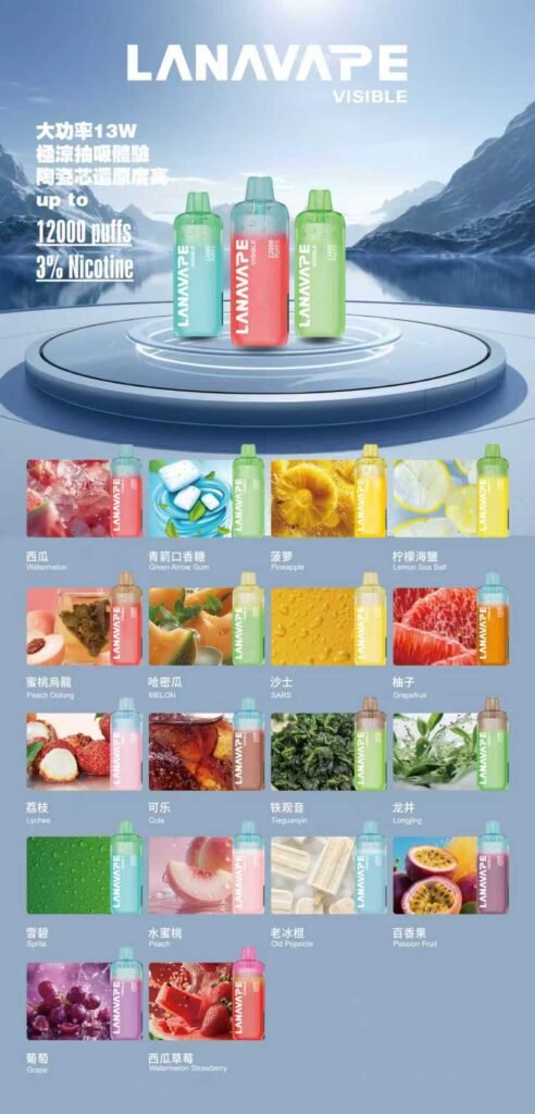 lana 12000口拋棄式電子煙